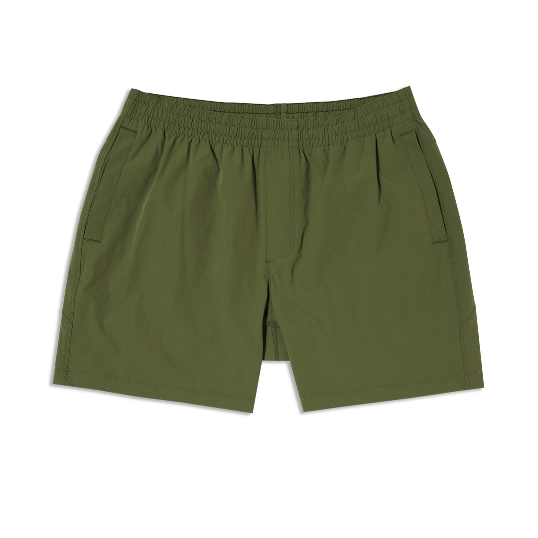 Atlas Short 5 Military Green front