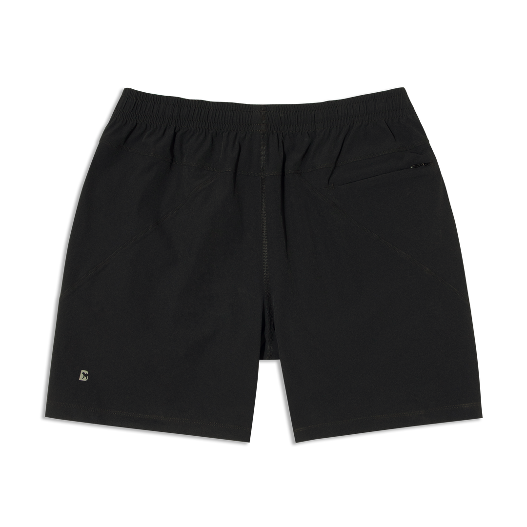 Atlas Short 7 Black back