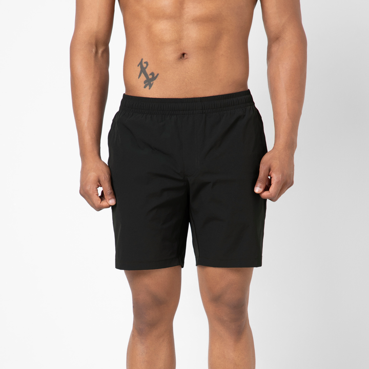 Atlas Short 7 Black front on model