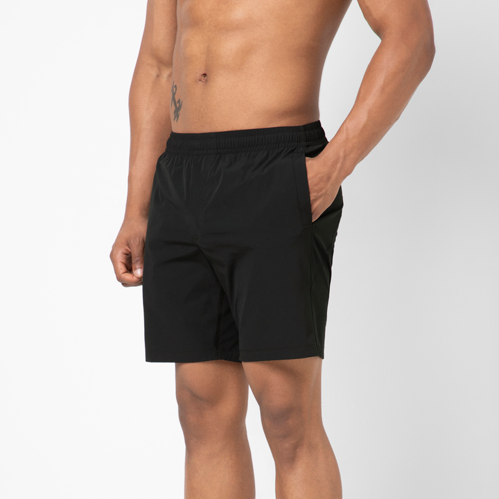 Atlas Short 7 Black side on model
