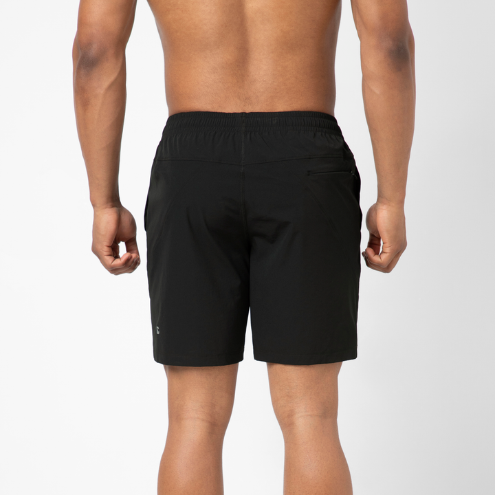 Atlas Short 7 Black back on model