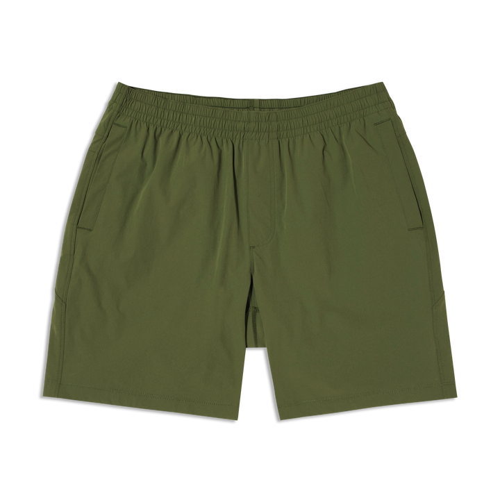Atlas Short 7 Military Green front