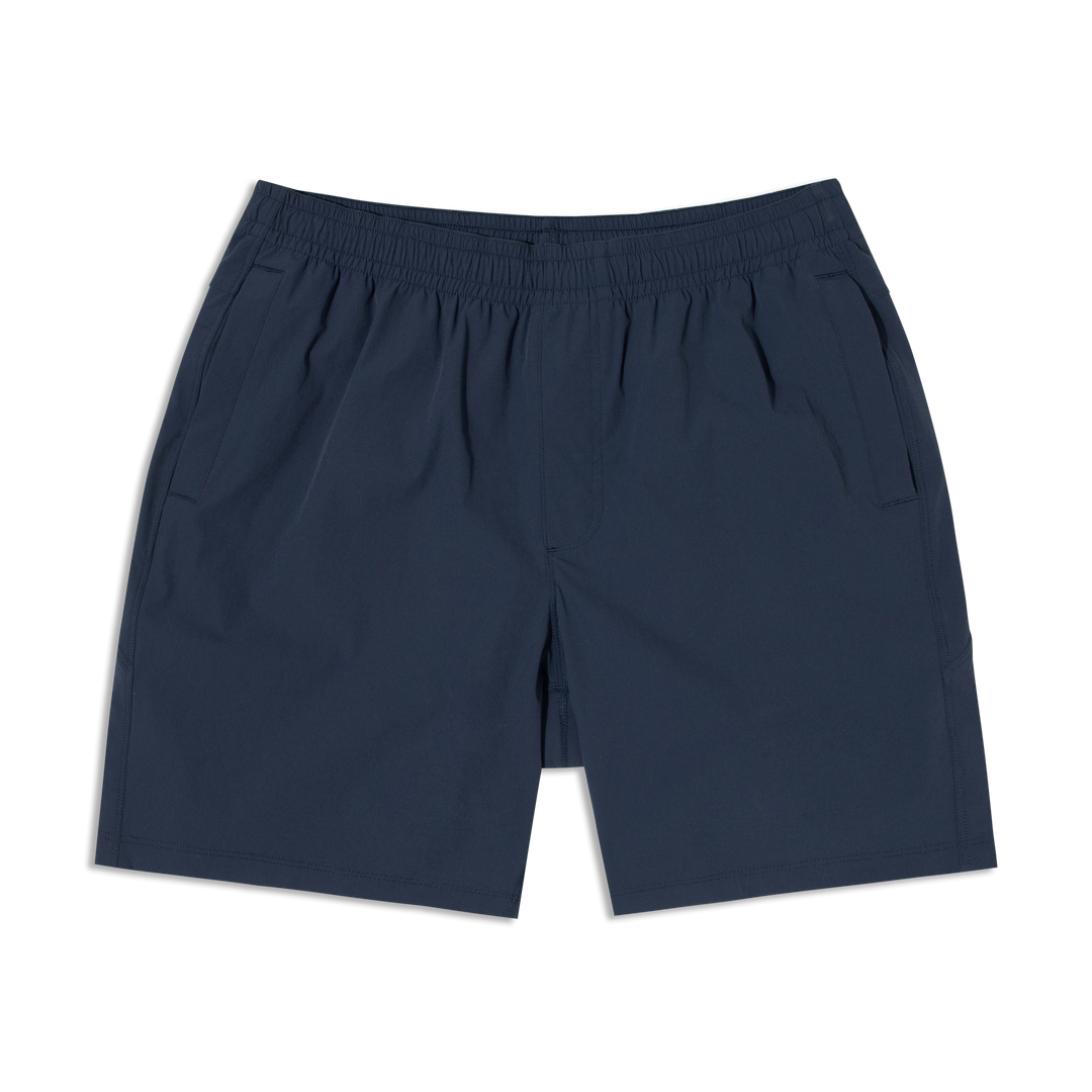 Atlas Short 7 Navy front