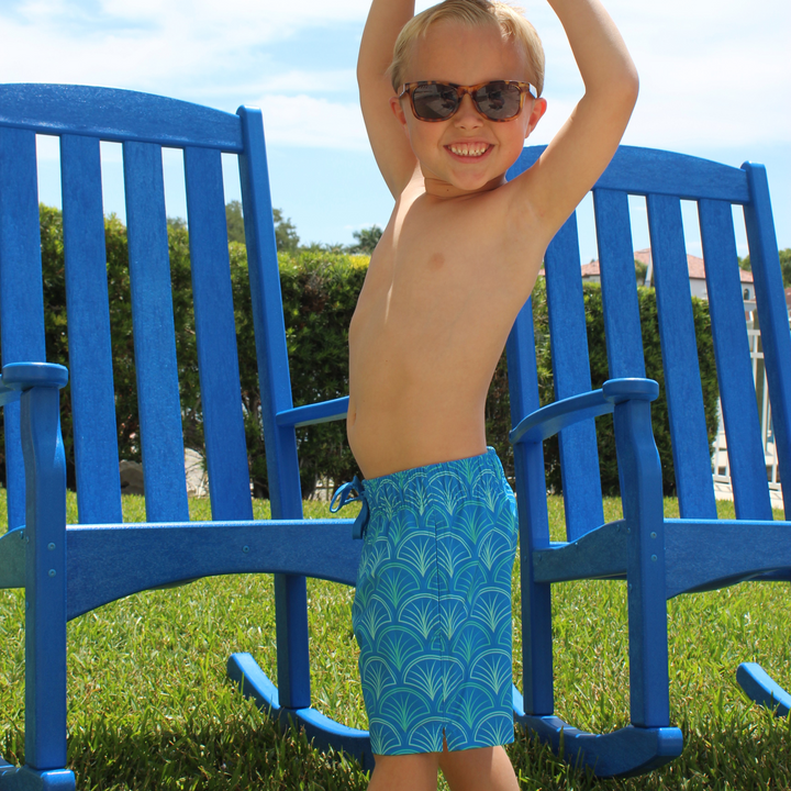 Boys Stretch Swim Scale on model 