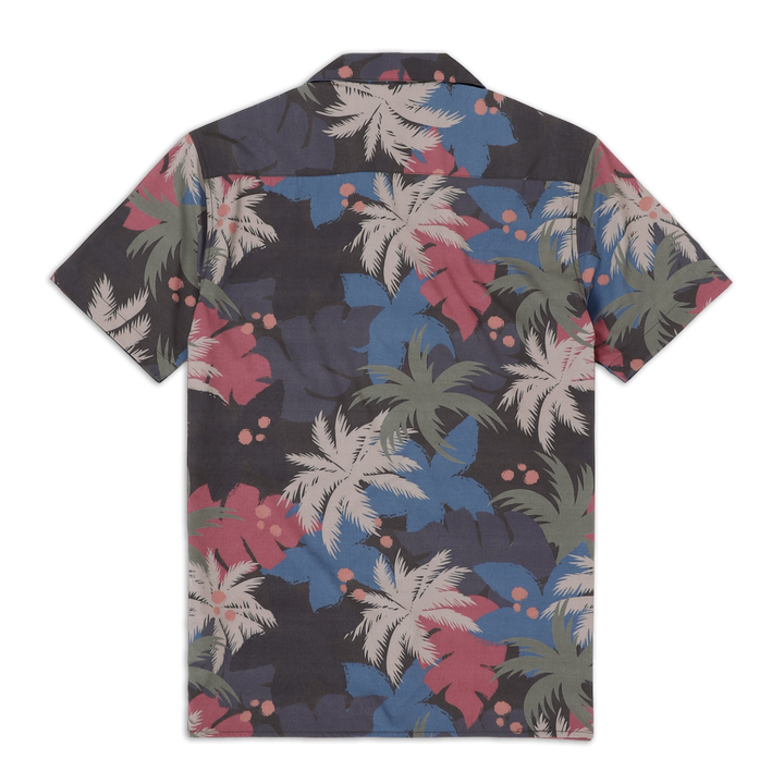 Cabana Camp Collar Coco Back with camp collar and short sleeves