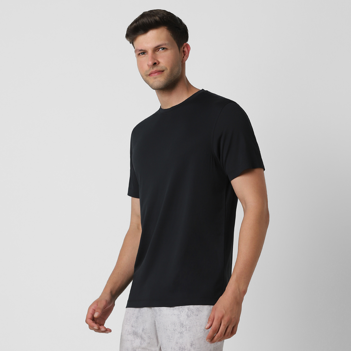 Circuit Tee Black side on model
