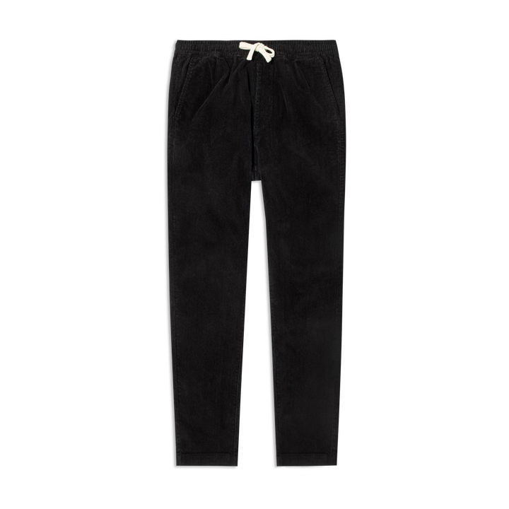 Corduroy Easy Pant Black front