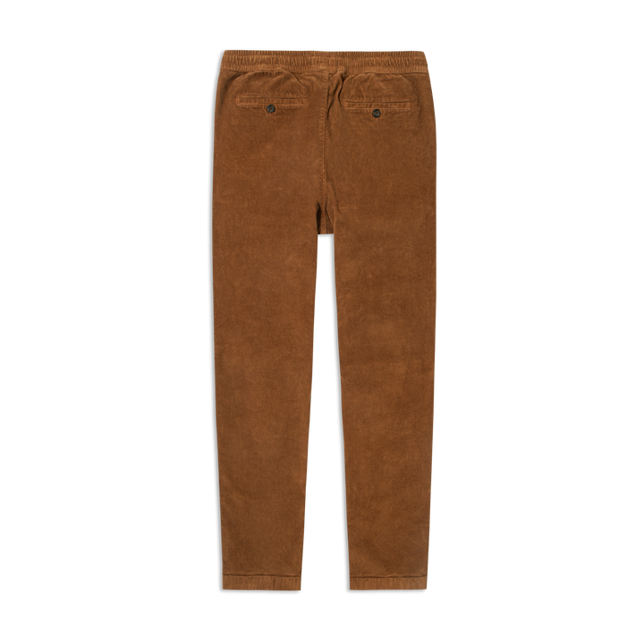 Corduroy Easy Pant Dark Clay back