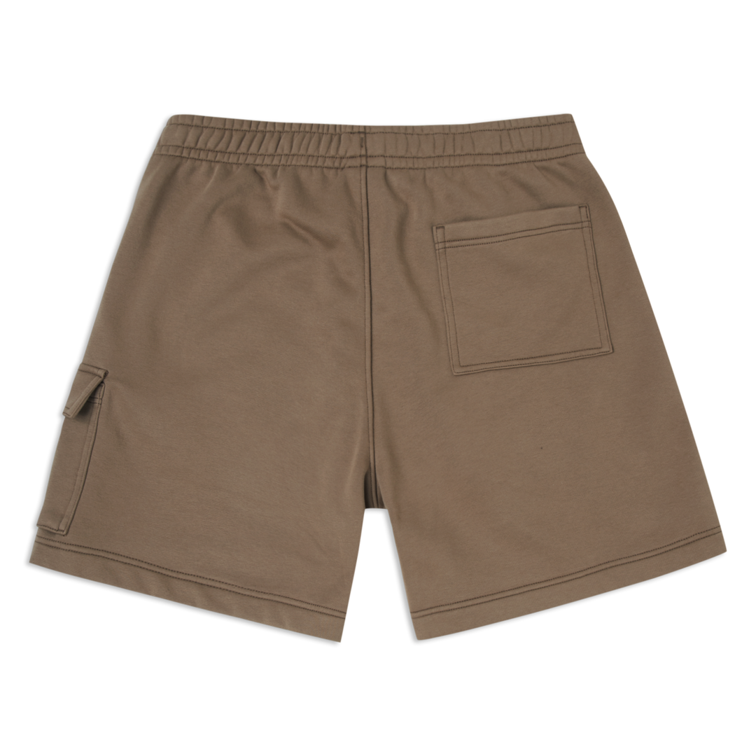 Core Cargo Short Driftwood back