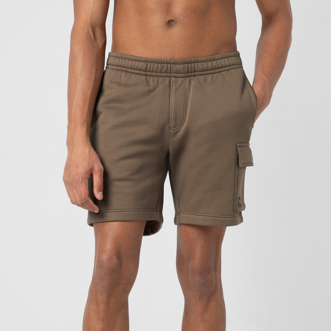 Core Cargo Short Driftwood front on model