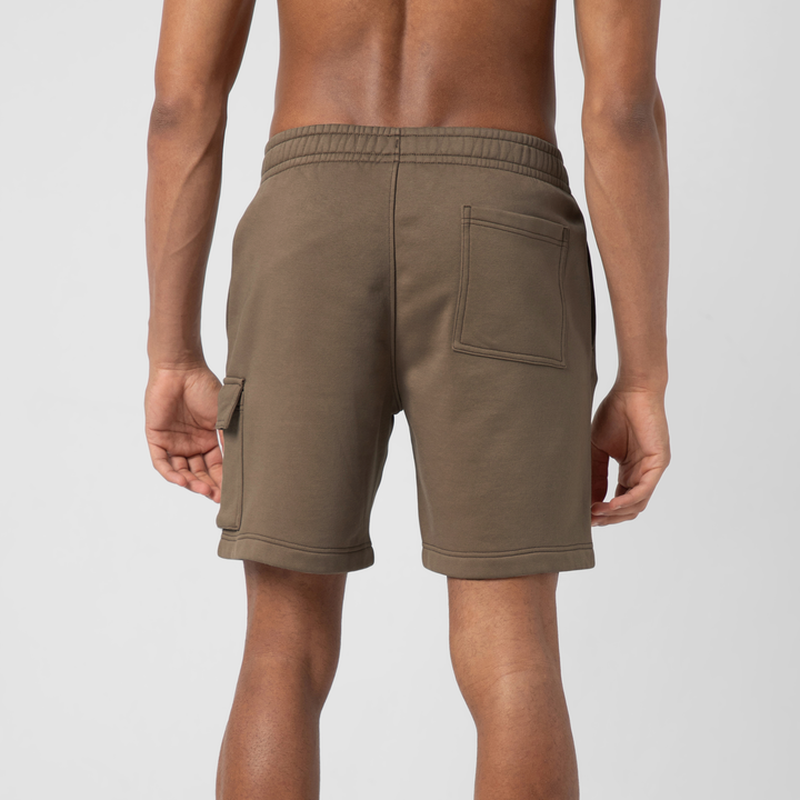 Core Cargo Short Driftwood back on model