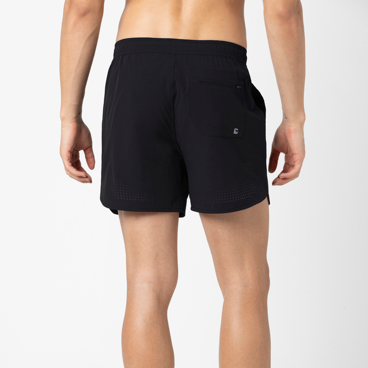Echo Short 5 Black Back on Model