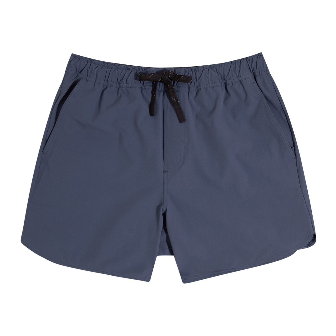 Echo Short Lined 5 Navy Front