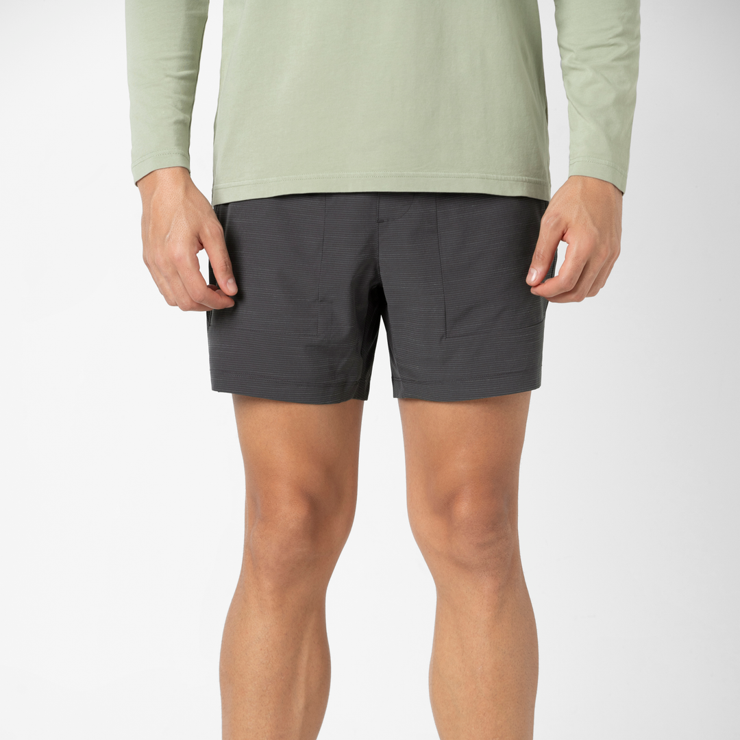Guide Short 5" Black front on model