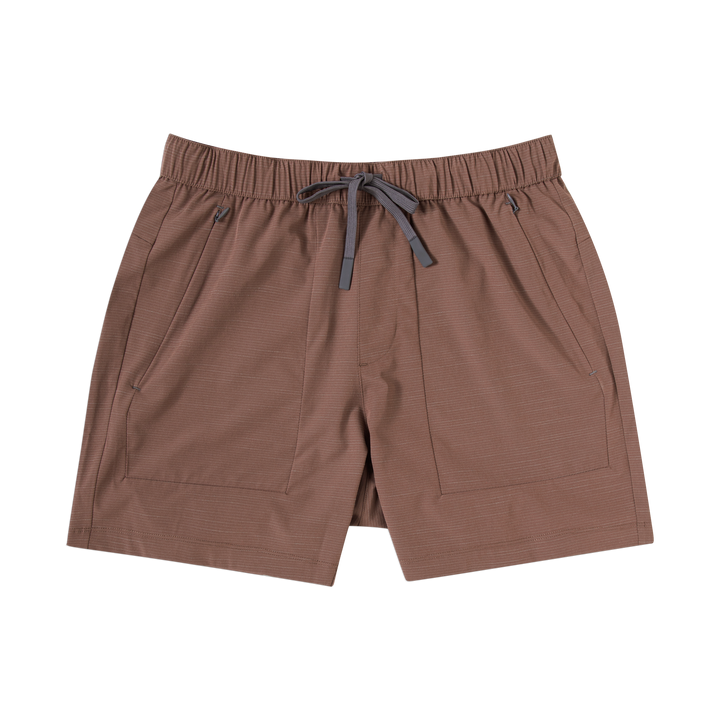 Guide Short 5" Chocolate front
