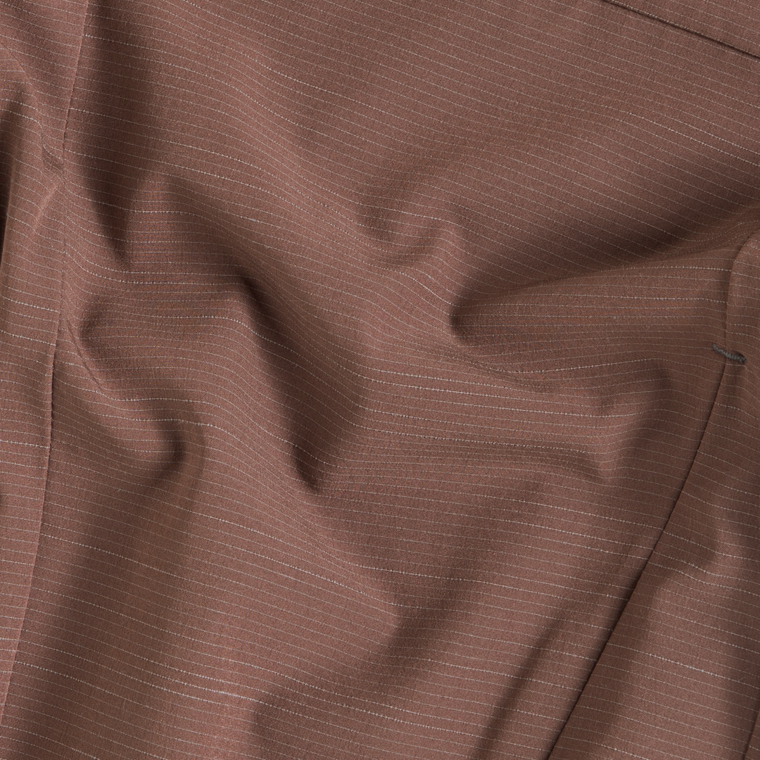 Guide Short 5" Chocolate close up fabric