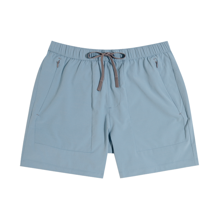 Guide Short 5" Dusty Blue front