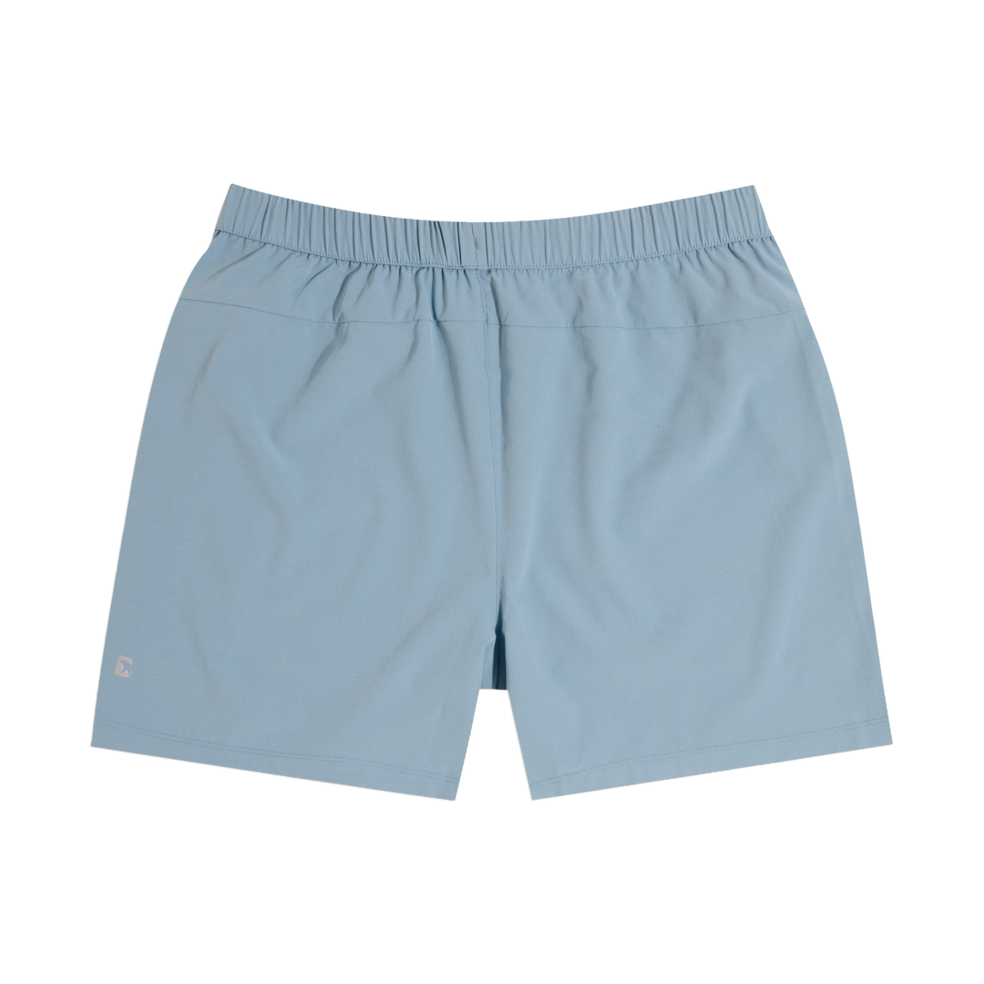 Guide Short 5" Dusty Blue back