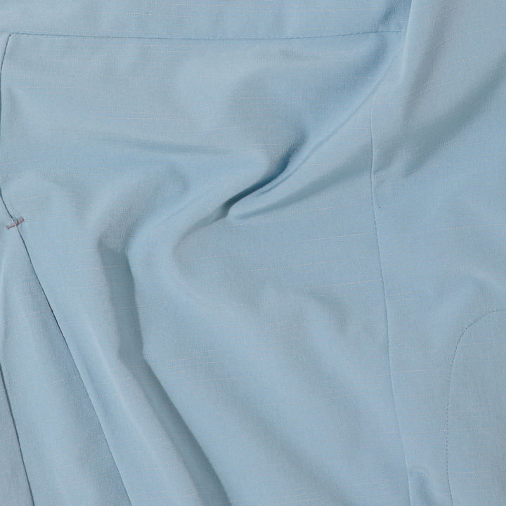 Guide Short 5" Dusty Blue close up fabric