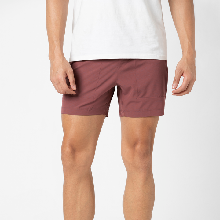 Guide Short 5" Red front on model