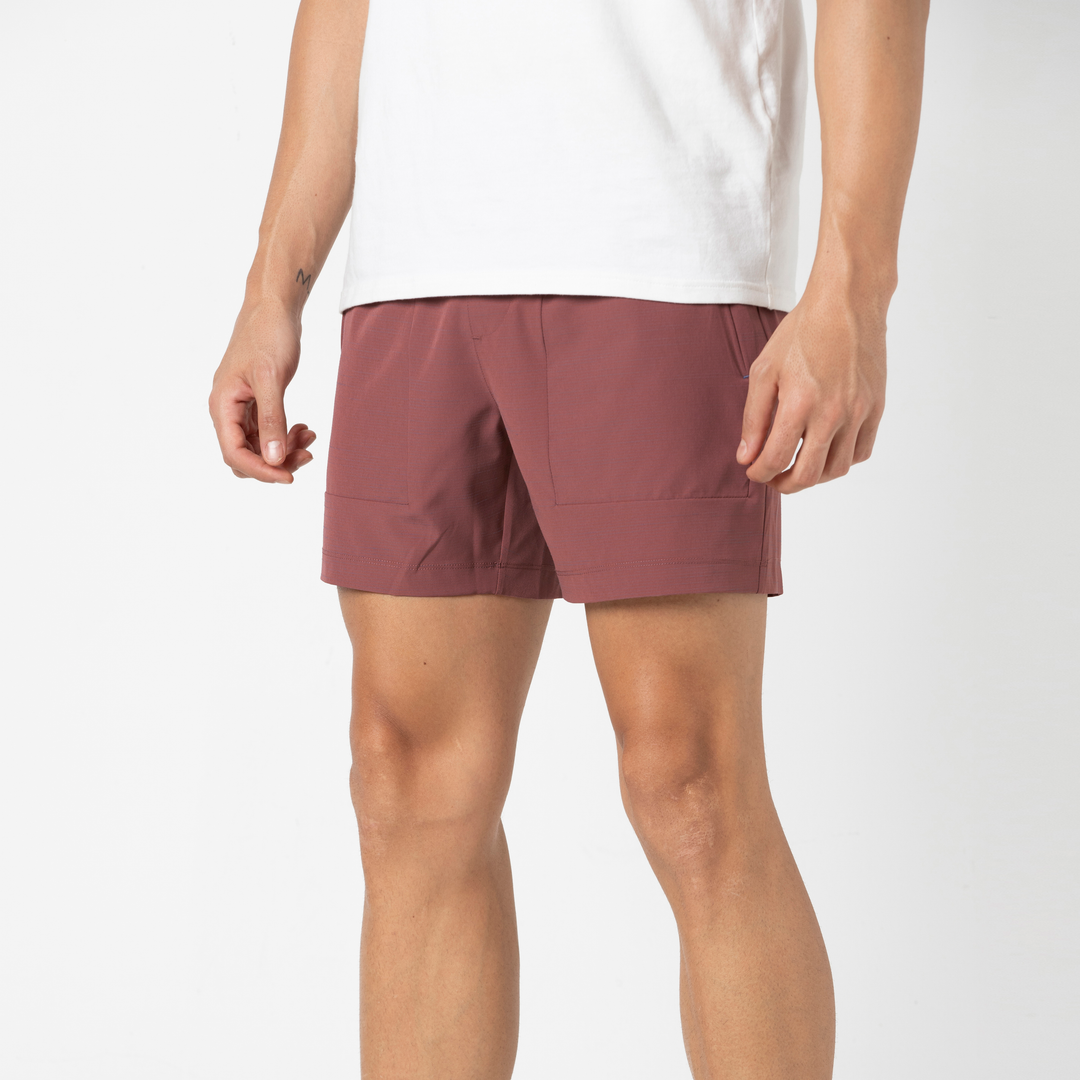 Guide Short 5" Red side on model
