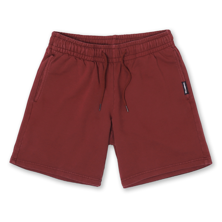 Lounge Short 7 Maroon front