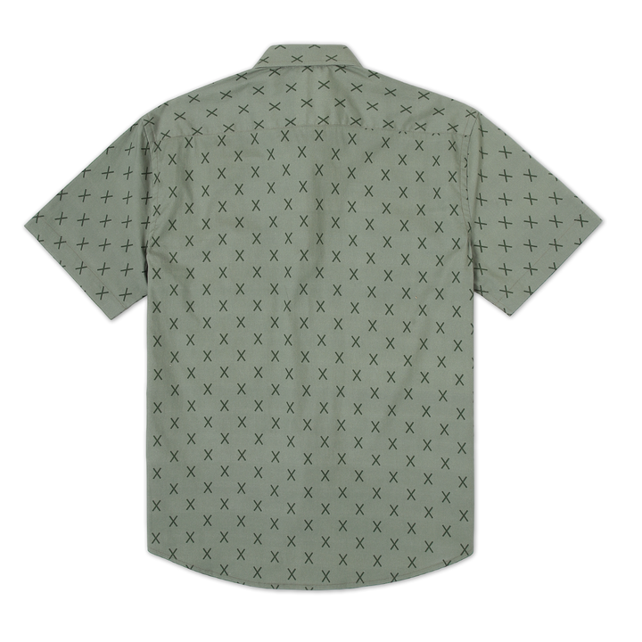 Marina Shirt Crossing back with collar and short sleeves