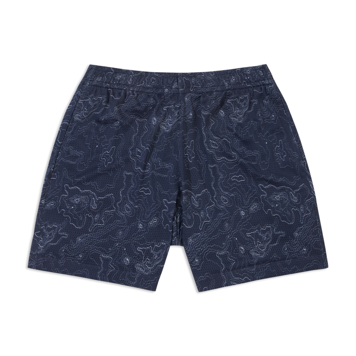 Mesh Short Topo Navy front