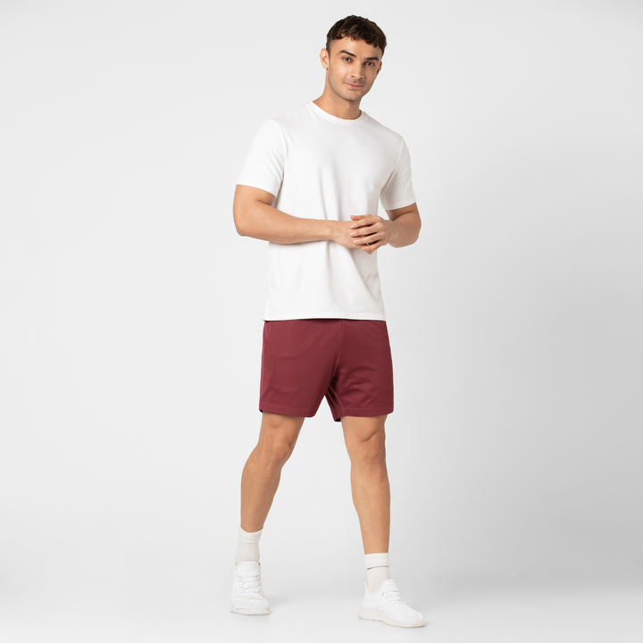 Mesh Short 5.5" Brick full body on model