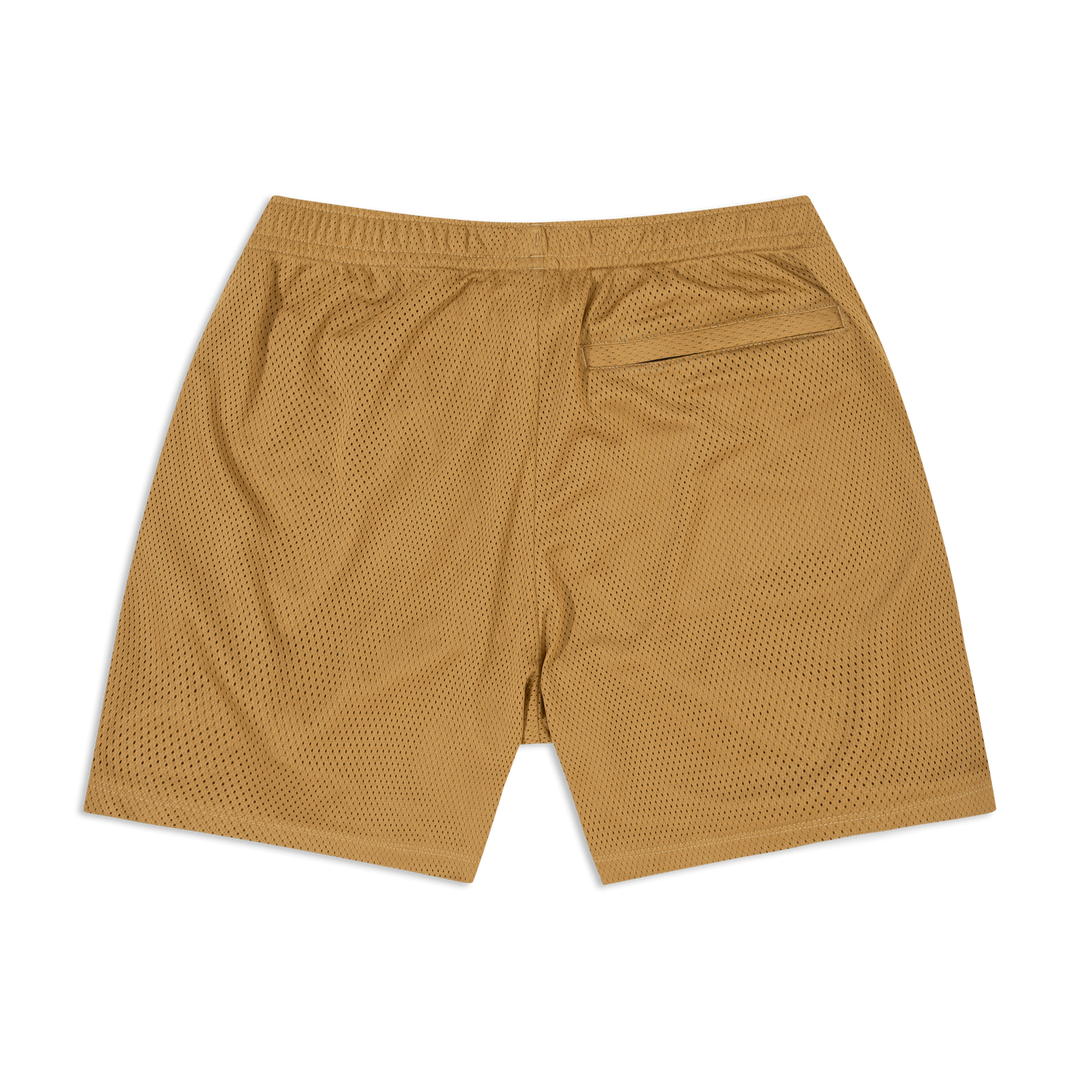 Mesh Short 5.5" British Khaki back