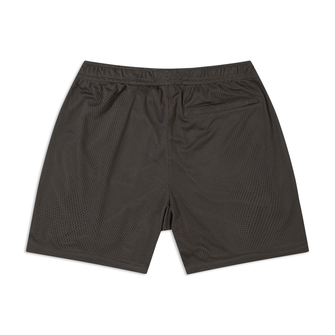 Mesh Short 5.5" Coal back