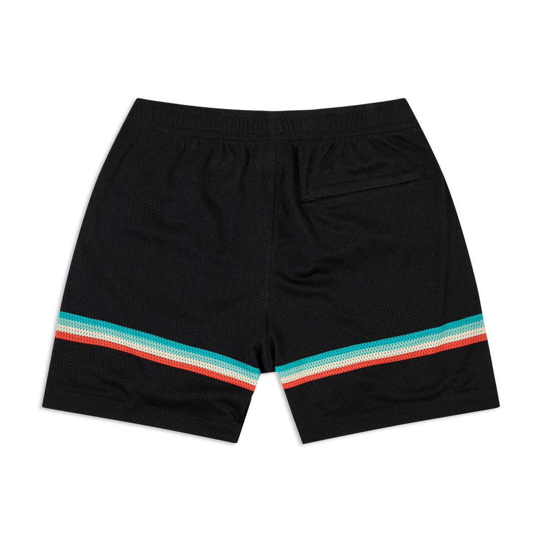 Mesh Short Retro Stripe back