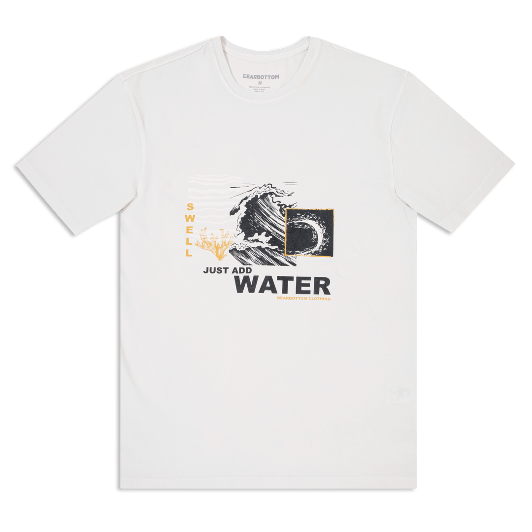 Natural Dye Graphic Tee Just Add Water front