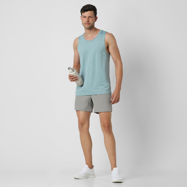 Pace Tank Mist full body on model