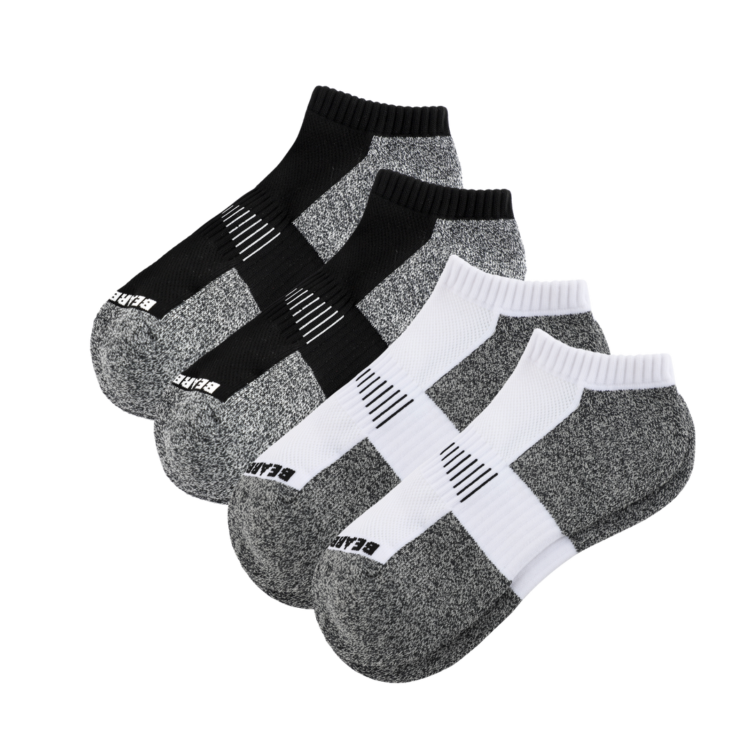 Performance No Show Sock 4 Pack Combo