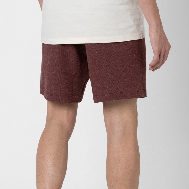 RR Short 7" Maroon back on model