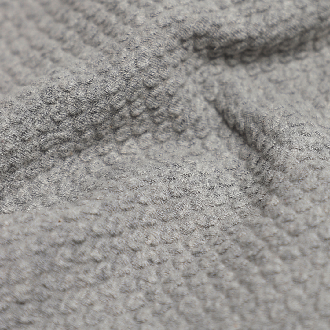 Roam Jogger Heather Grey close up of fabric