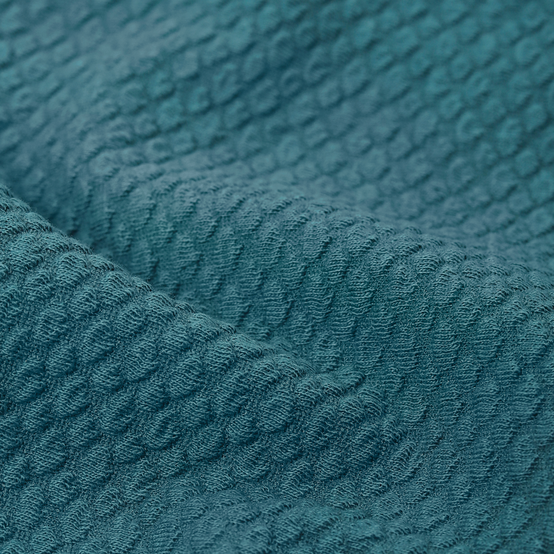 Roam Short Dark Teal close up of fabric