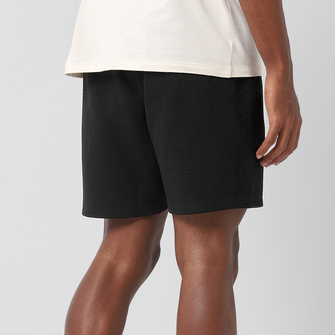 Roam Short 7" Black back on model