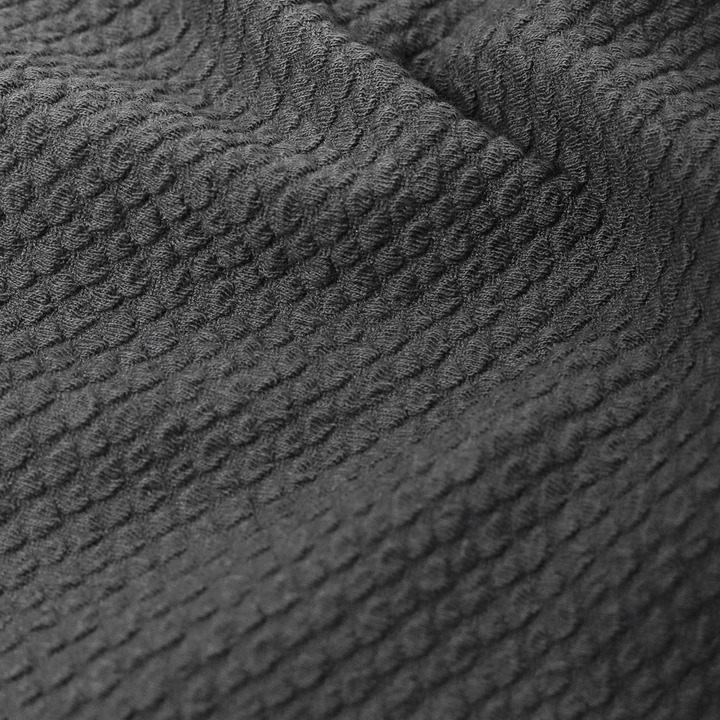 Roam Short Coal close up of fabric