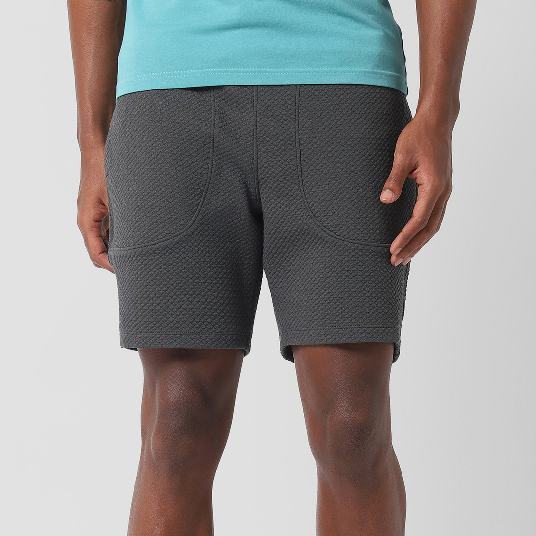 Roam Short 7" Coal front on model