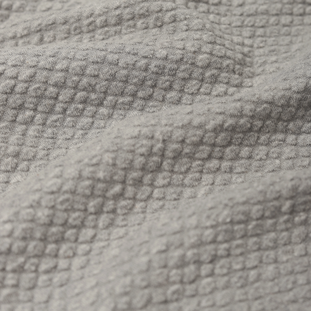 Roam Short Heather Grey close up of fabric