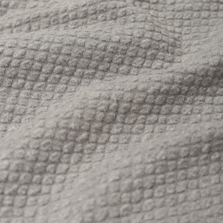 Roam Short Heather Grey close up of fabric