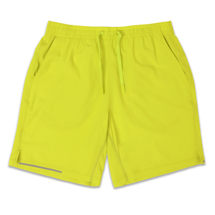 Run Short v2 Electric Yellow front