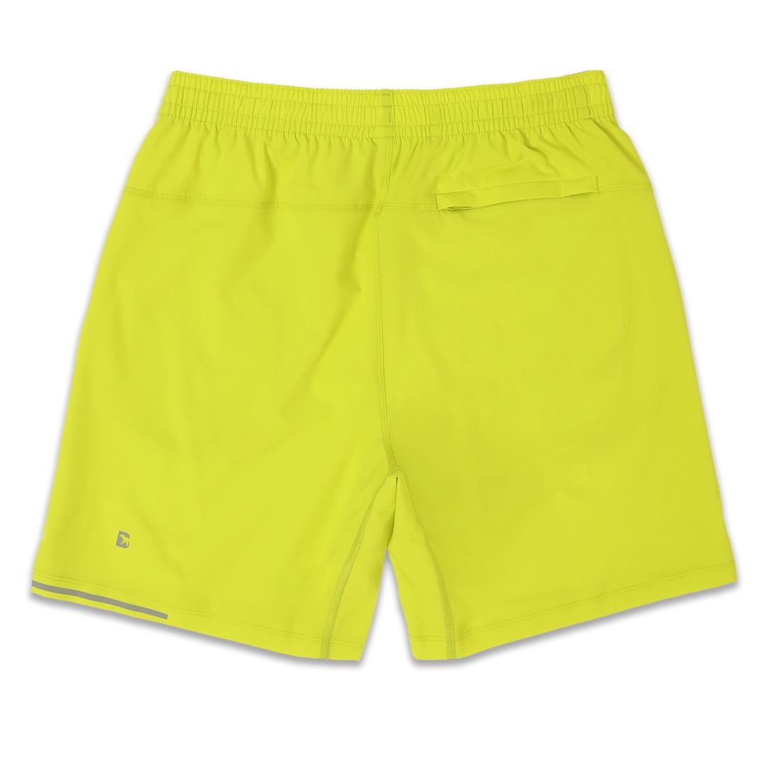 Run Short v2 Electric Yellow back