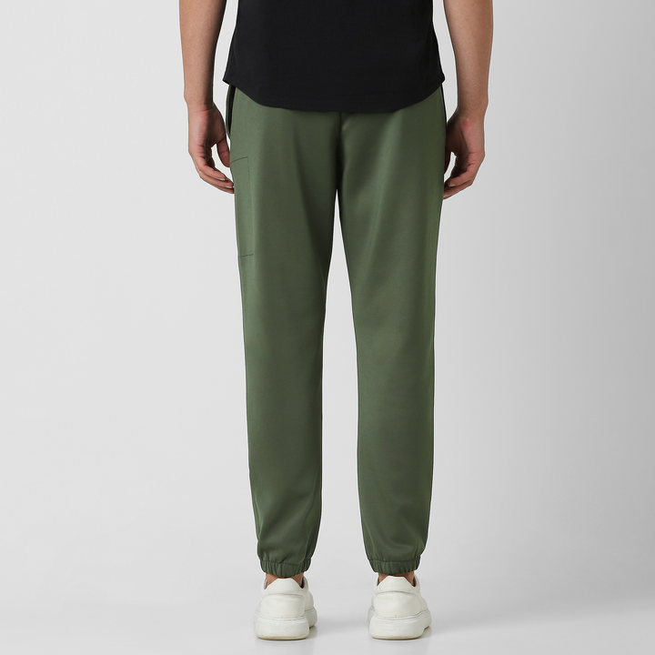Scuba Jogger Military Green back on model