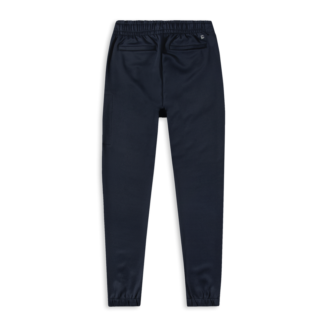 Scuba Jogger Navy back with zipper pockets