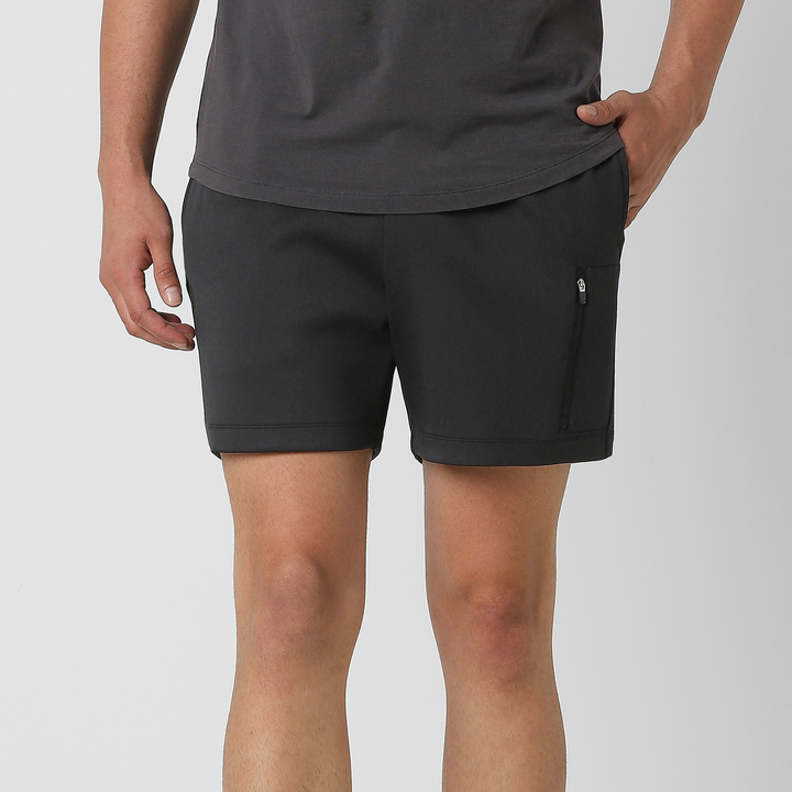 Scuba Short Black front on model