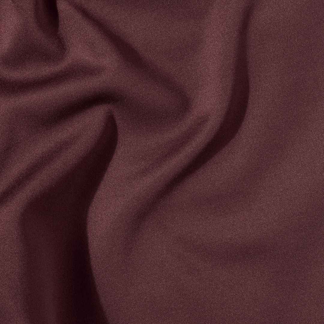 Scuba Short Maroon close up fabric