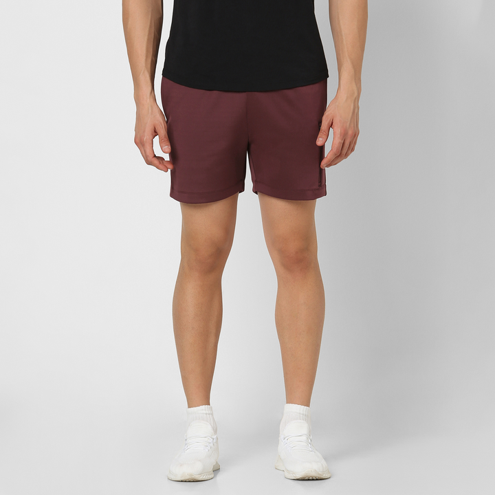 Scuba Short Maroon front on model